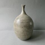 Stoneware pitcher vase with a very thin neck, circa 1970