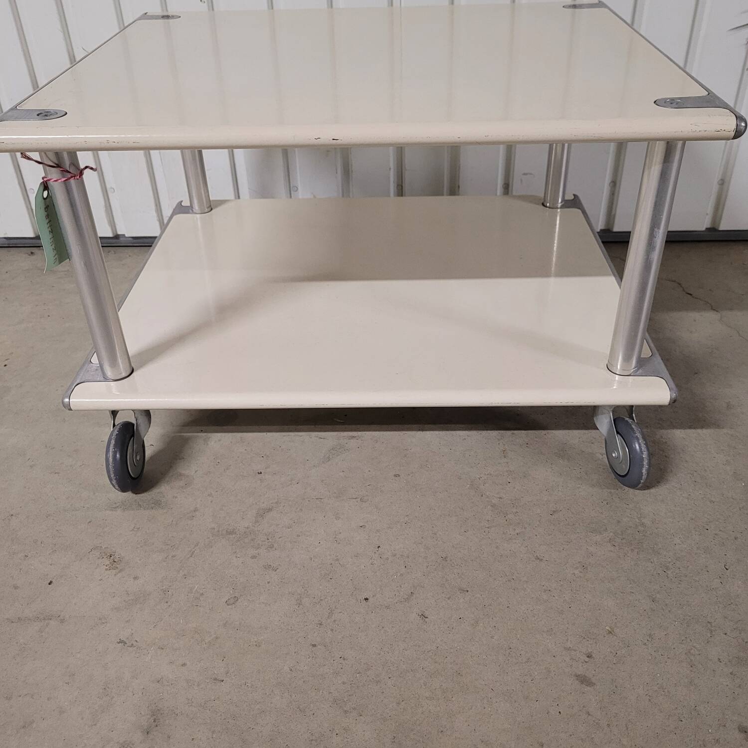 Coffee table on wheels