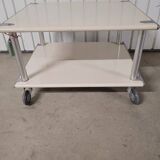 Coffee table on wheels