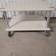 Coffee table on wheels