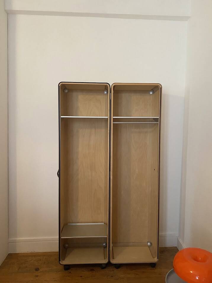 "Shell" trunk by Ulbald Klug for Rothlisberger