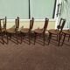 Lot de 6 chaise en bois - bistrot - terrasse - vintage