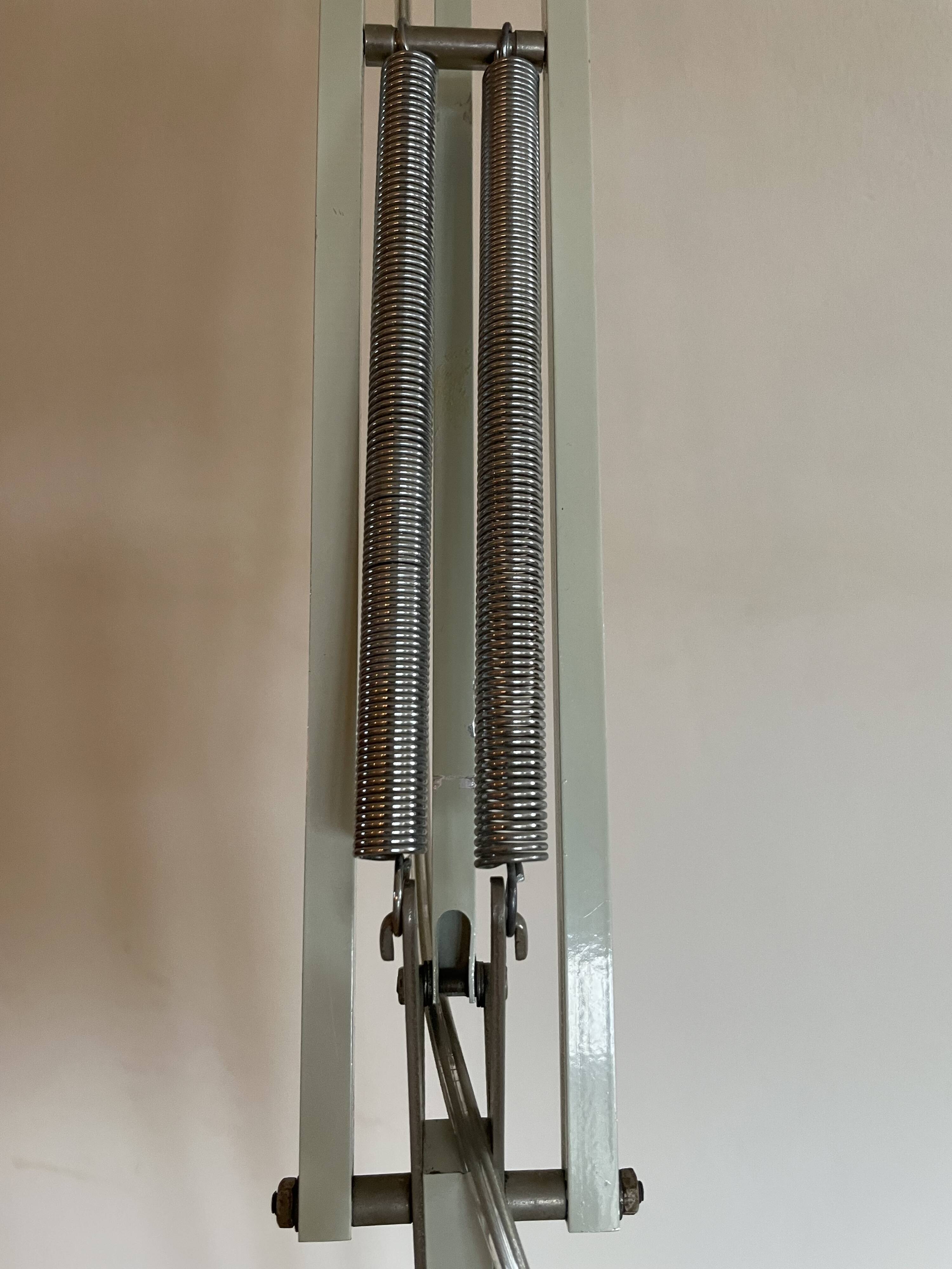Adjustable and rollable standing light by H. Busquet for Hala Zeist