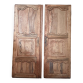 Pair of old wardrobe doors