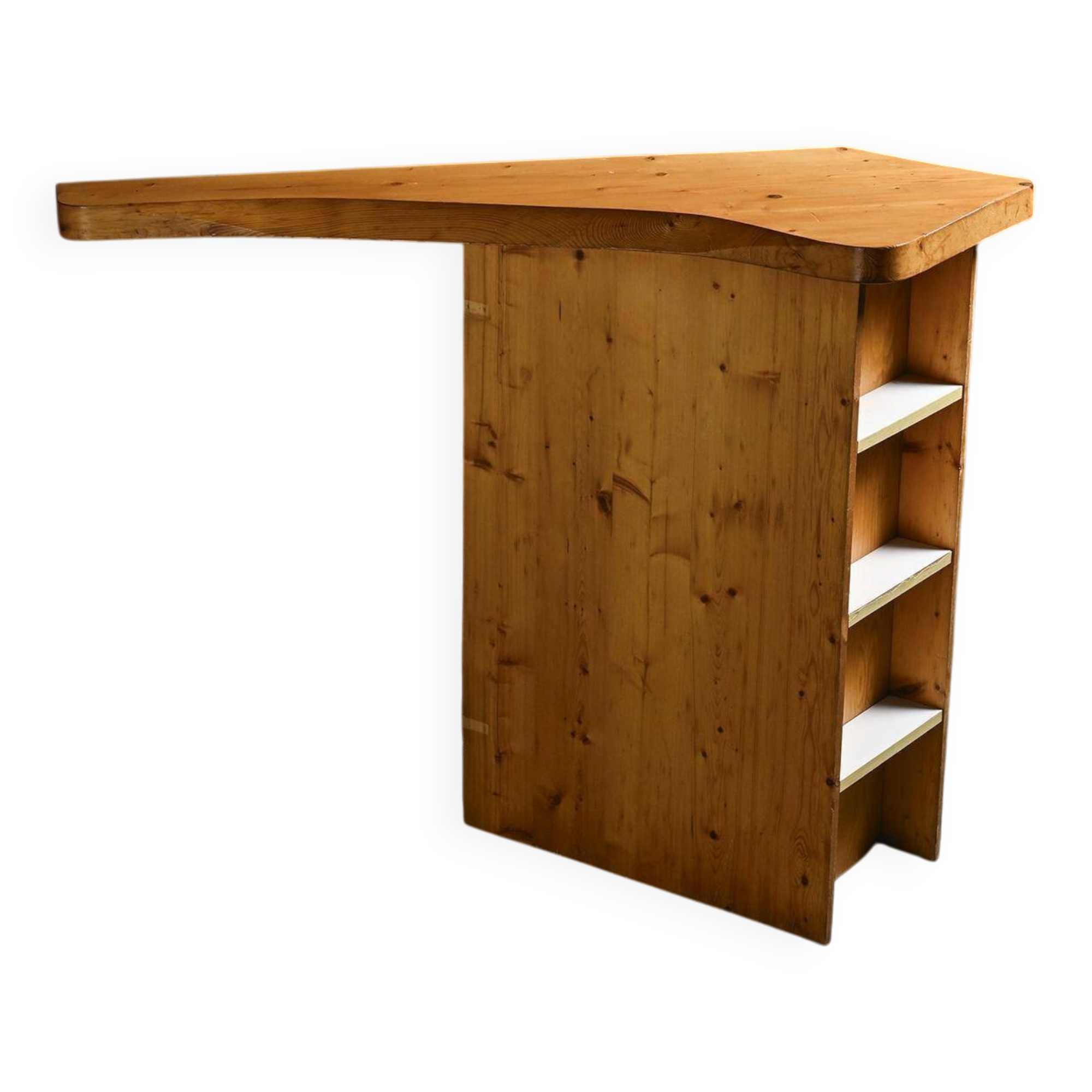 Bar by Charlotte Perriand, Aiguille Rouge Residence, Arc 2000, circa 1979