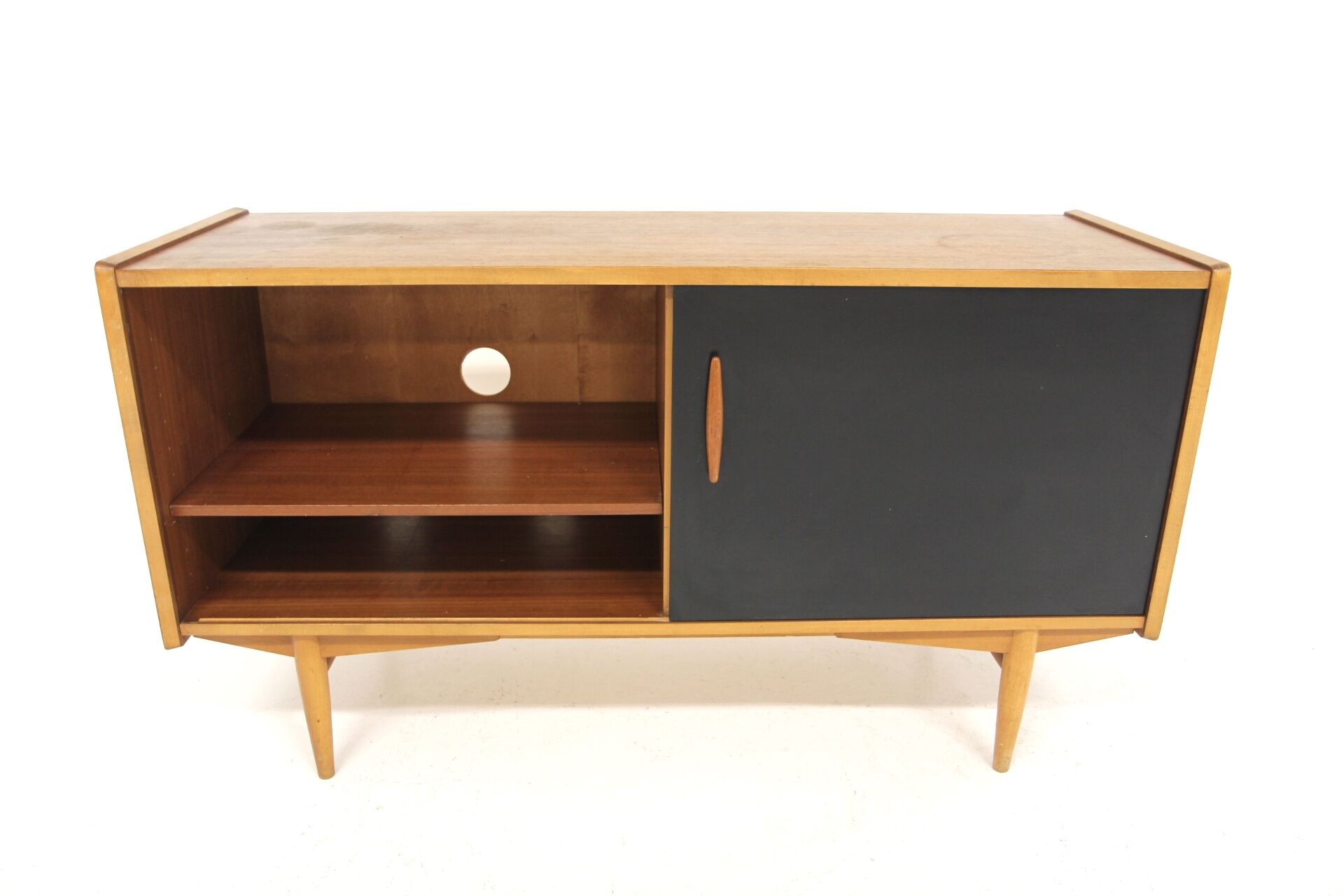Scandinavian Teak Enfilade, Hugo Troeds, Bjärnum, Sweden, 1960