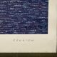 Countersigned lithograph couliou jean yves port de sauzon a belle ile