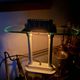 Vintage table lamp by Robert Sonneman – Memphis style – with dimmer.
