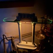 Lampe de table vintage de Robert Sonneman – Style Memphis –  avec variateur
