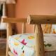 Fauteuil 50's en Kilim