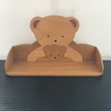 Vintage bear shelf