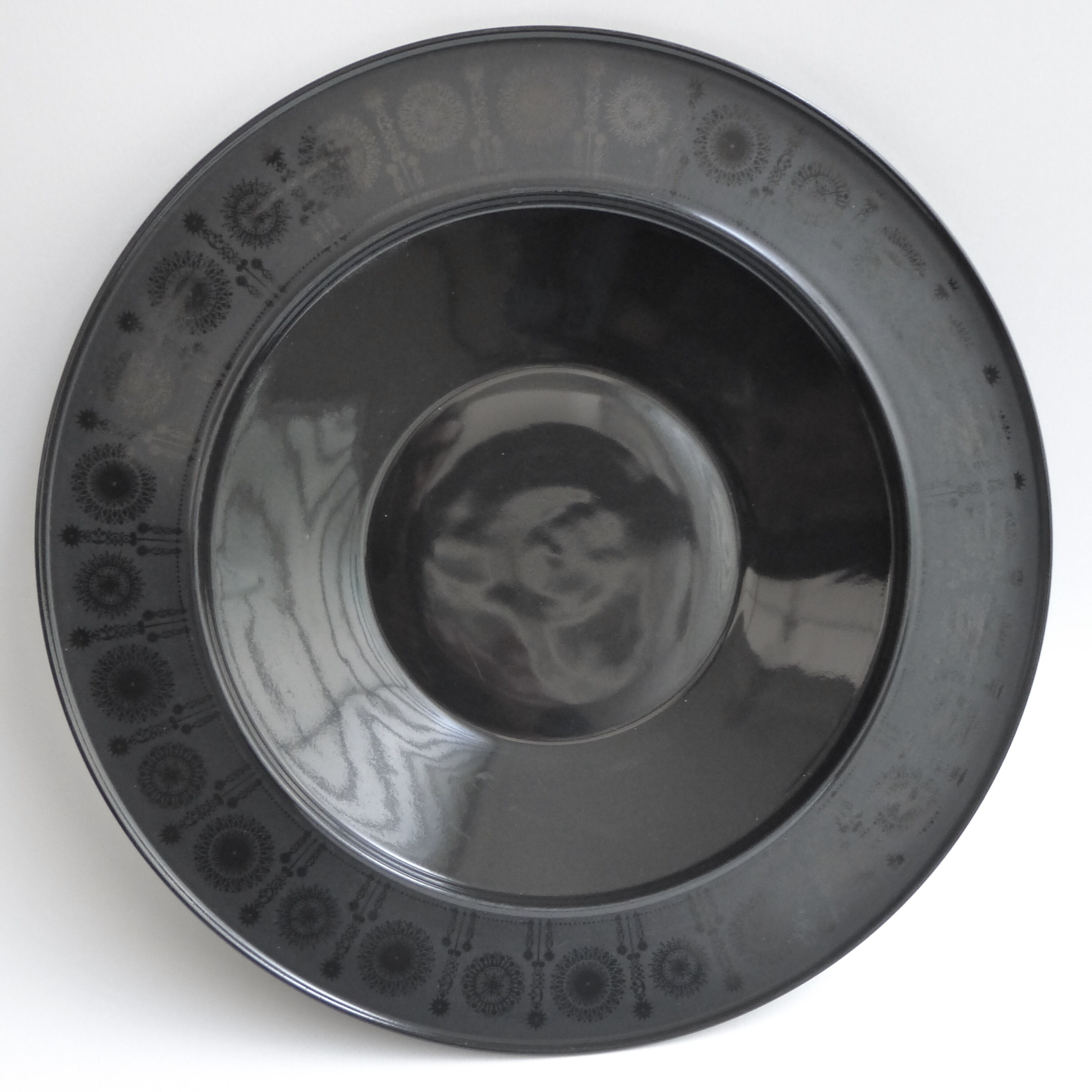 Tapio Wirkkala black porcelain cup ed. Rosenthal studio linie 1960's