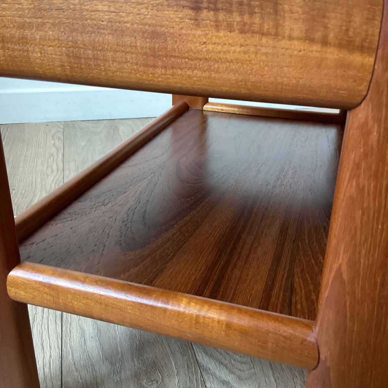 Teak coffee table, 80s