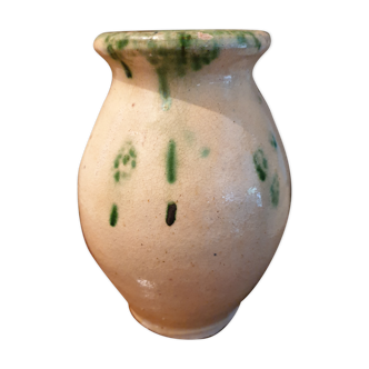 Vallauris enamelled vase