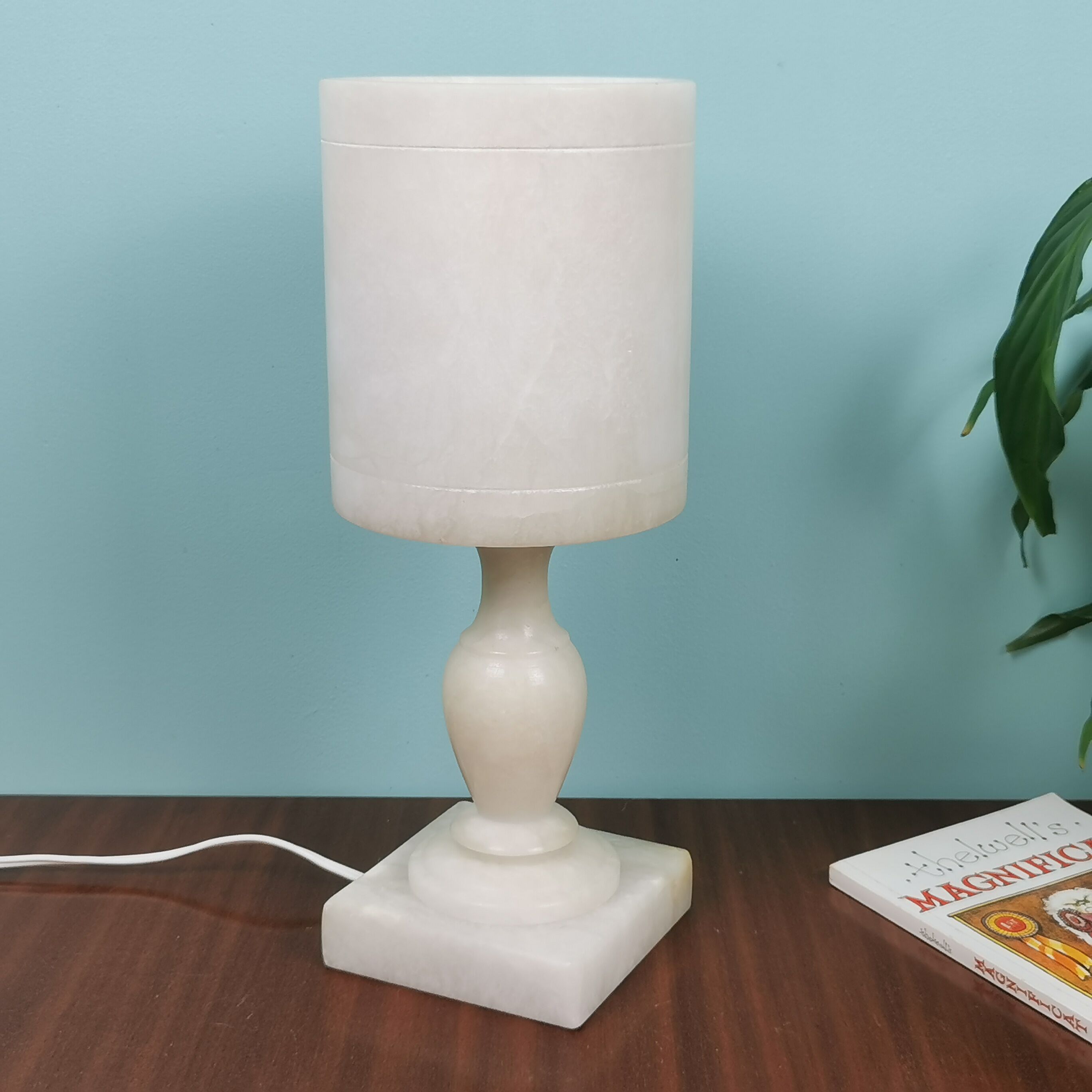 Alabaster lamp