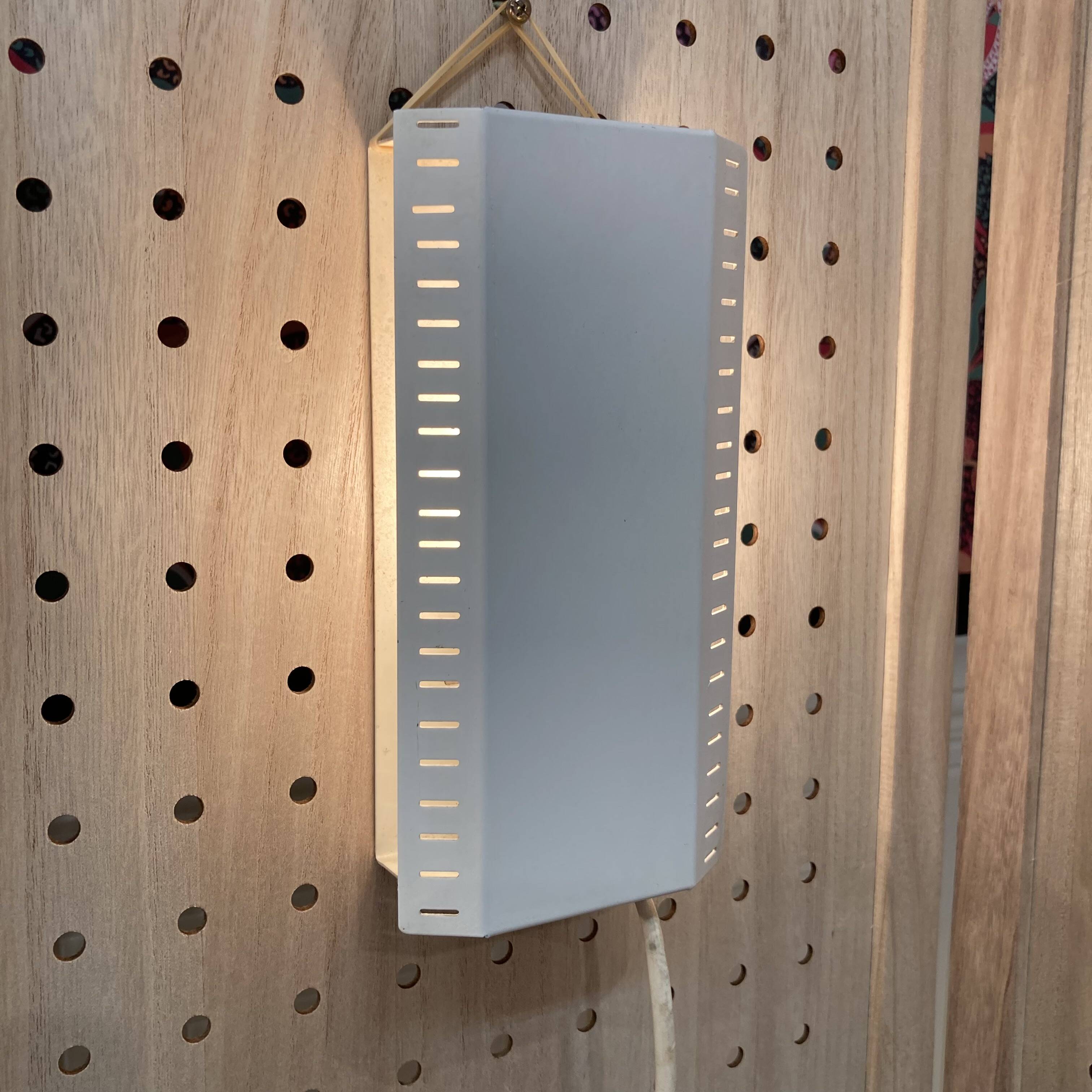 Paire d'appliques modulables design scandinave 1960.