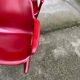 Set of 6 Bordeaux Kangourou chairs in plastic by Ernst Moeckl (1968) — sculptural design