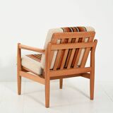 Norwegian pine armchair by Harry Moen