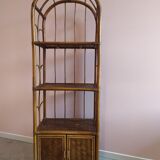 Rattan and bamboo library