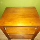 Side table table in cherry tree