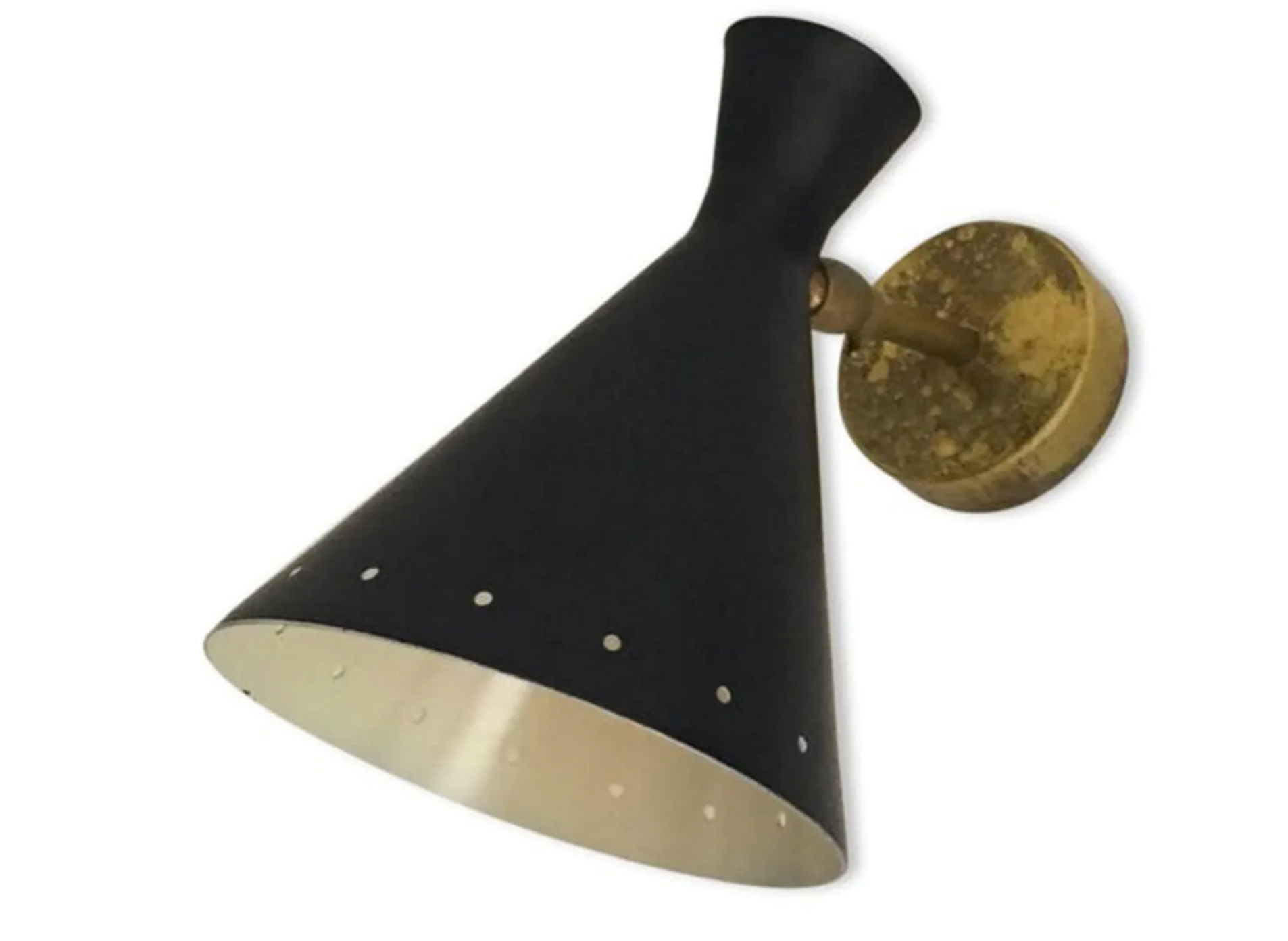 Pair of Italian sconces in the style of the 50s