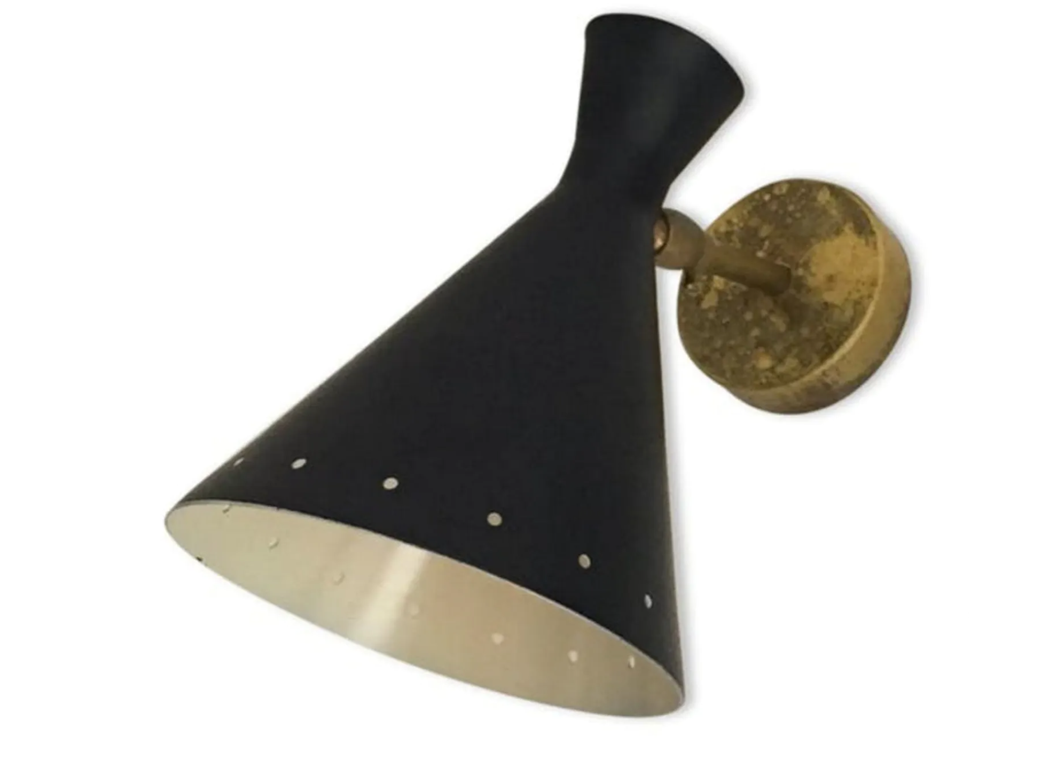 Pair of Italian sconces in the style of the 50s