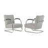 Set of 2 cantilever armchairs from Mucke & Melder, 30's