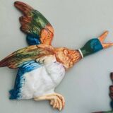 Pair Beswick duck wall decorations