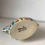Zoomorphic ceramic bottle, Kéraluc, Georges Allier, 1950s