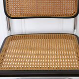 Cesca B32 Breuer Chair Made in Italy - Reupholstered seat cane