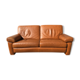 Leather sofa 1980 Burov