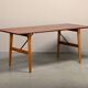 Børge Mogensen Hunting Table in Teak and Oak for Søborg Møbelfabrik