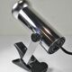 1980s Chrome Metal Clip-On Spotlight