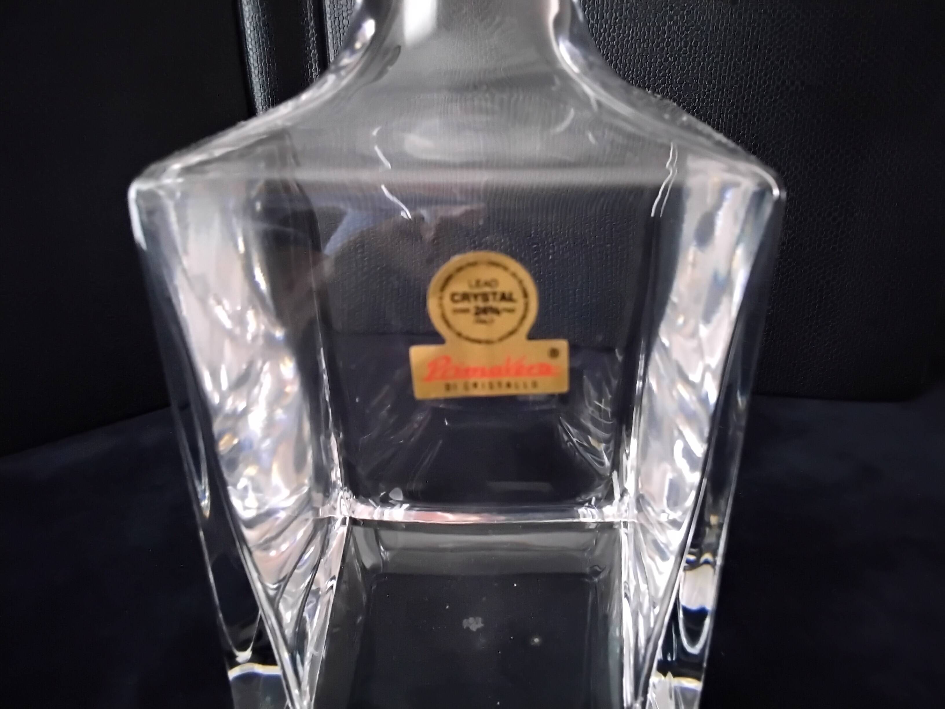 Carafe à whisky cristal uni Primavera Fabrication Italienne