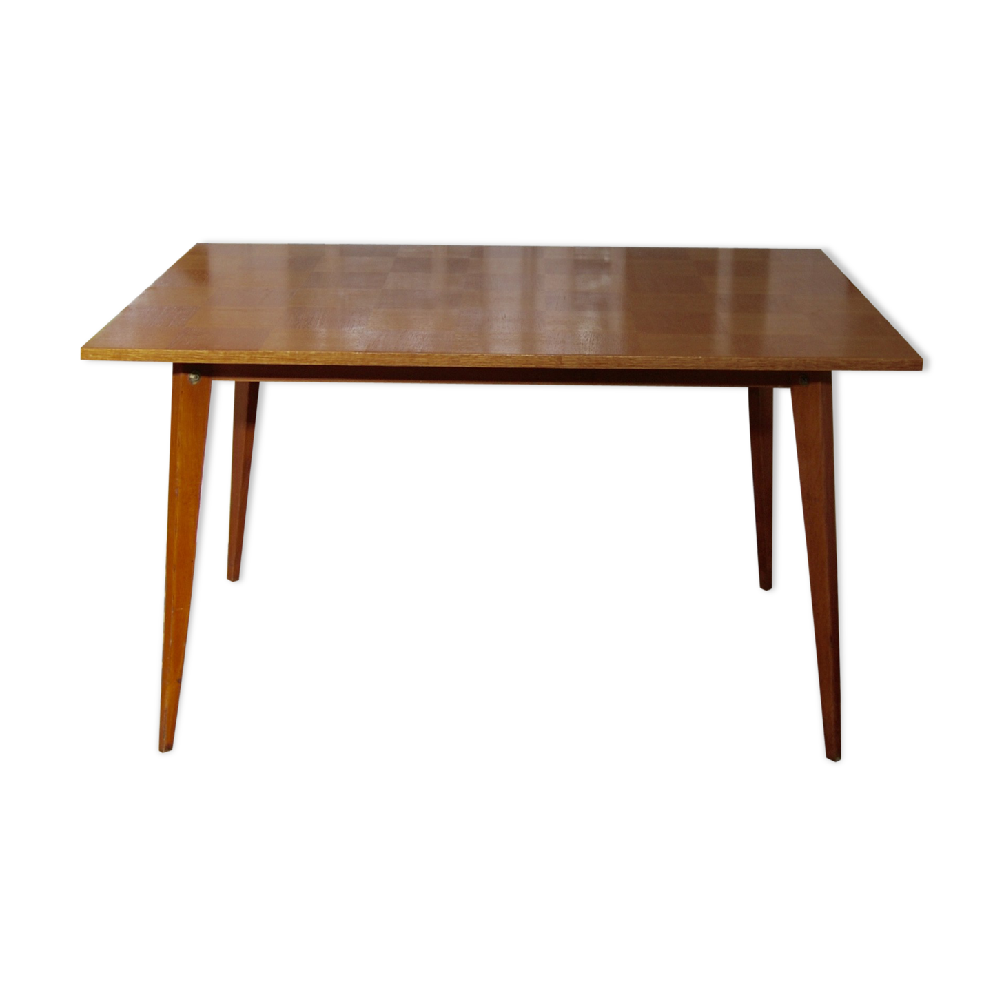Scandinavian style wooden dining table