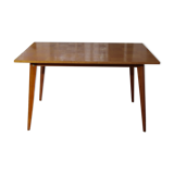 Scandinavian style wooden dining table