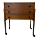 Wooden Sewing Cabinet, Horn Collection,Scandinavian 1960s