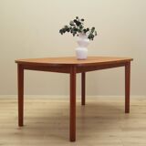 Teak table, Danish design, 1970s, manufacturer: Farstrup Møbler