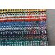 1970s Vintage Turkish Oushak Handmade Wool & Cotton Blue Rug 184x347