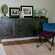 Black forged steel sideboard