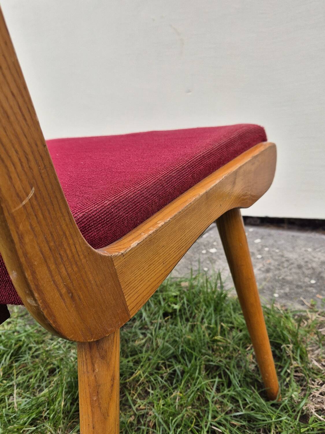 Set of 4 Vintage Czech Chairs 1960s
