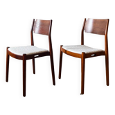 Scandinavian chairs with tulle seats