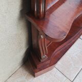 Large Empire mahogany mirror