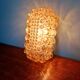 Amber bubble glass wall light, design Helena Tynell, 1970