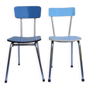 Lot de 2 chaises formica