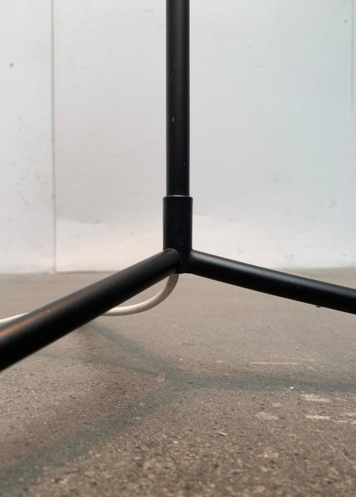 Mid-century minimalist tripod floor lamp