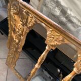 Polychrome wooden church barrier