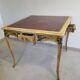 Table de jeux ancienne style Louis XV