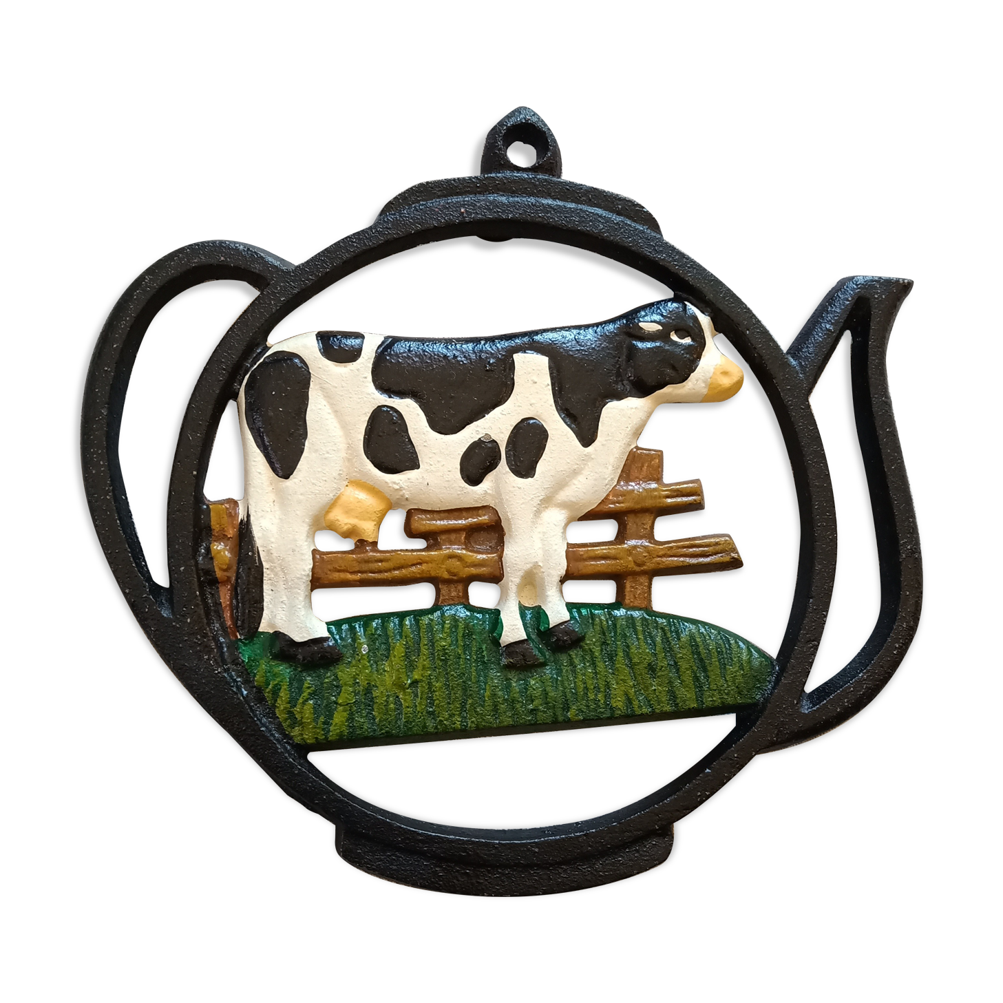 Vintage cast iron tablemat