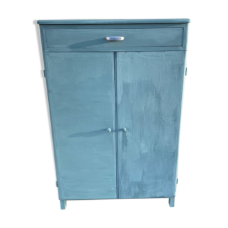 Buffet parisien bois bleu